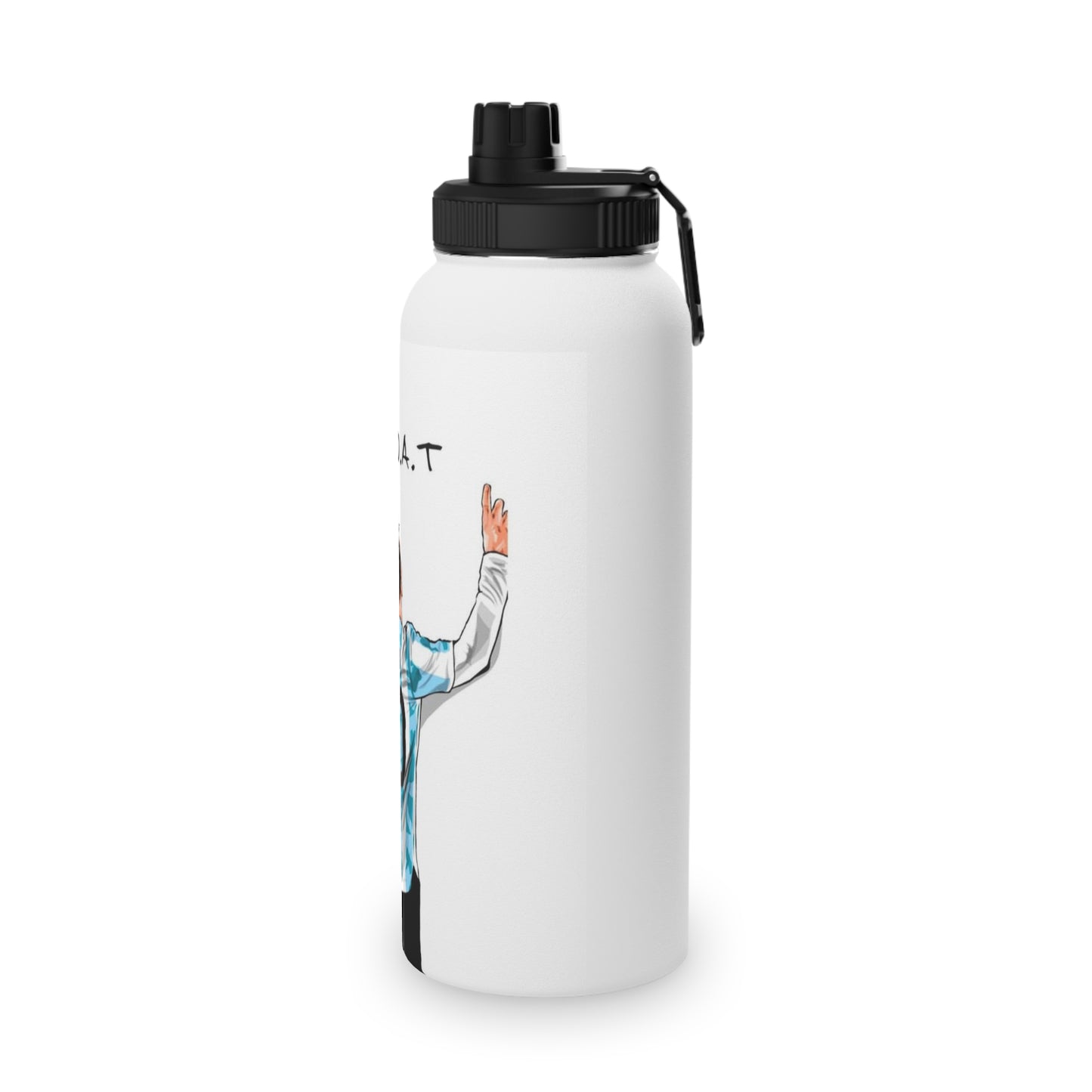 Messi G.O.A.T. Stainless Steel Sports Water Bottle