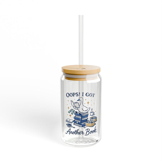 🦆 Quirky Duck Vibes – Aesthetic Sipper Glass