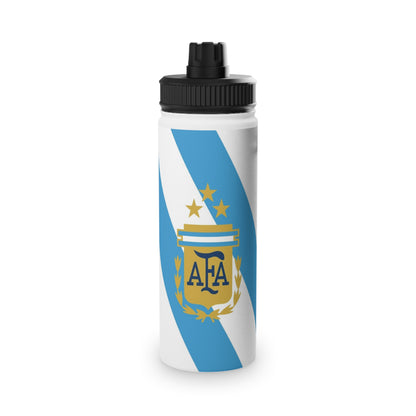 Argentina Crest Blue Stripe Water Bottle Collection