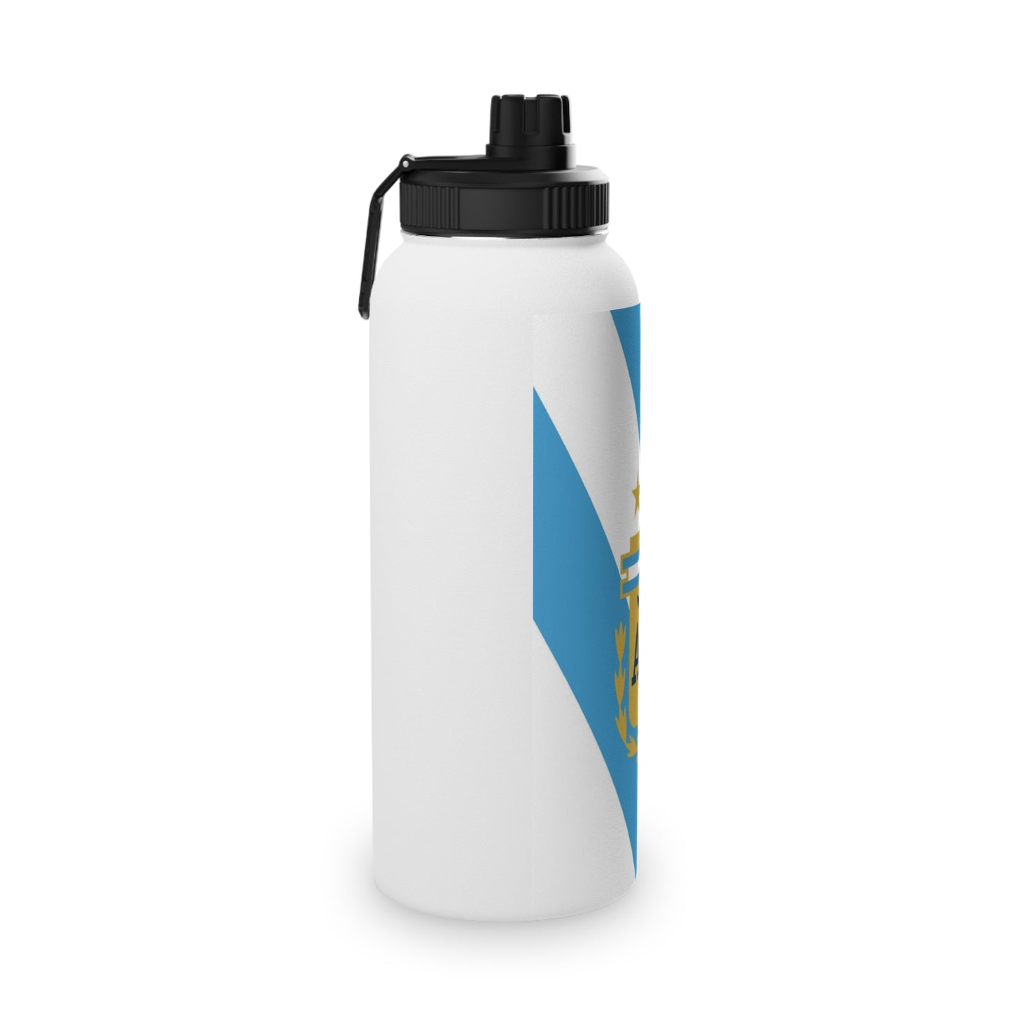 Argentina Crest Blue Stripe Water Bottle Collection