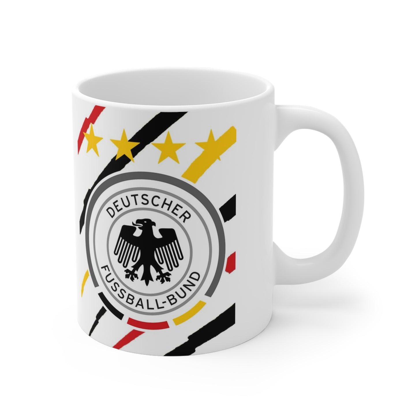 Germany Football Crest Mug — Deutscher Fußball-Bund 11oz Coffee Cup