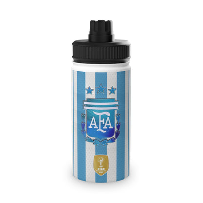 Argentina Soccer Stainless Steel Water Bottle — AFA Crest Sports Bottle