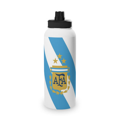 Argentina Crest Blue Stripe Water Bottle Collection