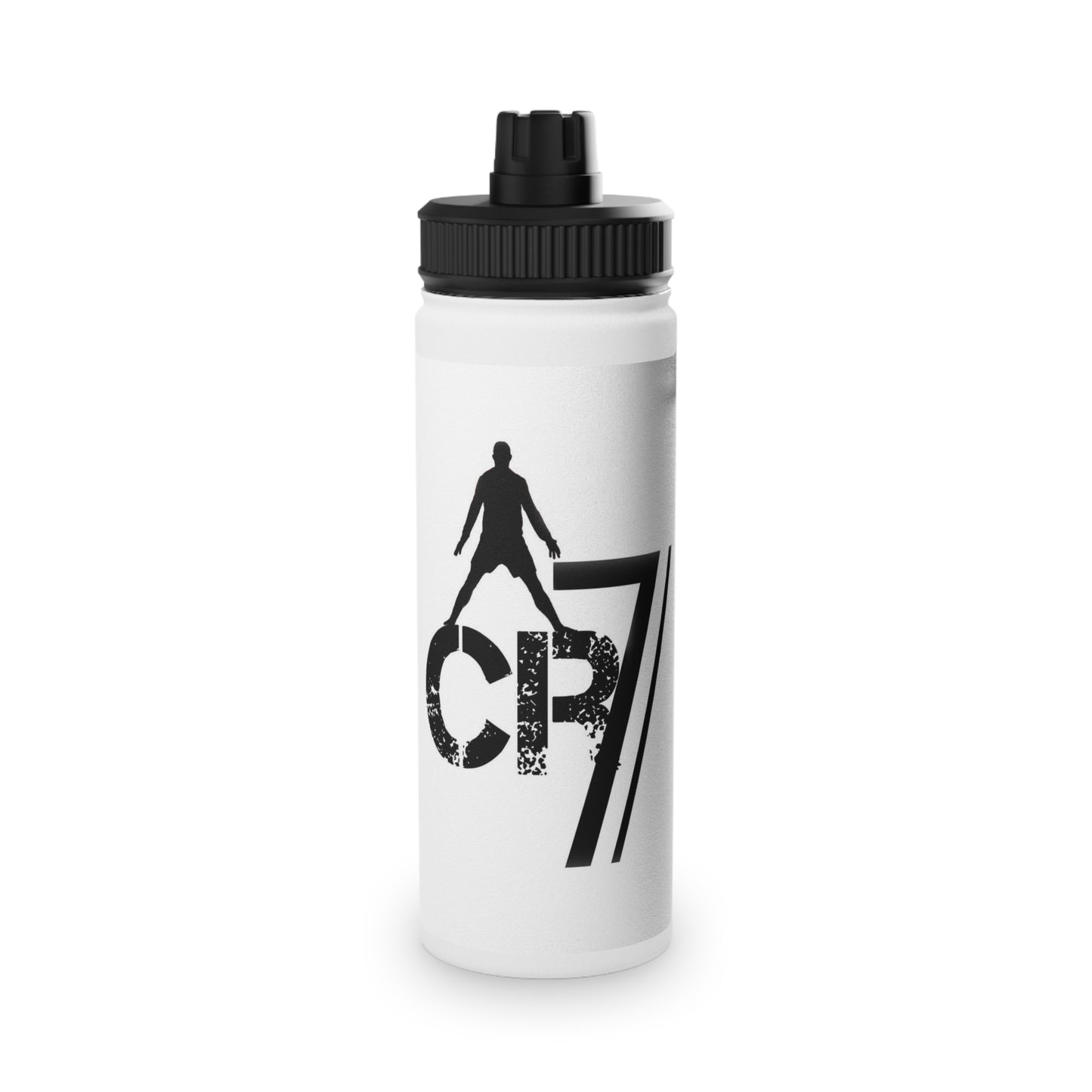 CR7 Soccer Stainless Steel Sports Water Bottle — Cristiano Ronaldo Inspired Football Bottle