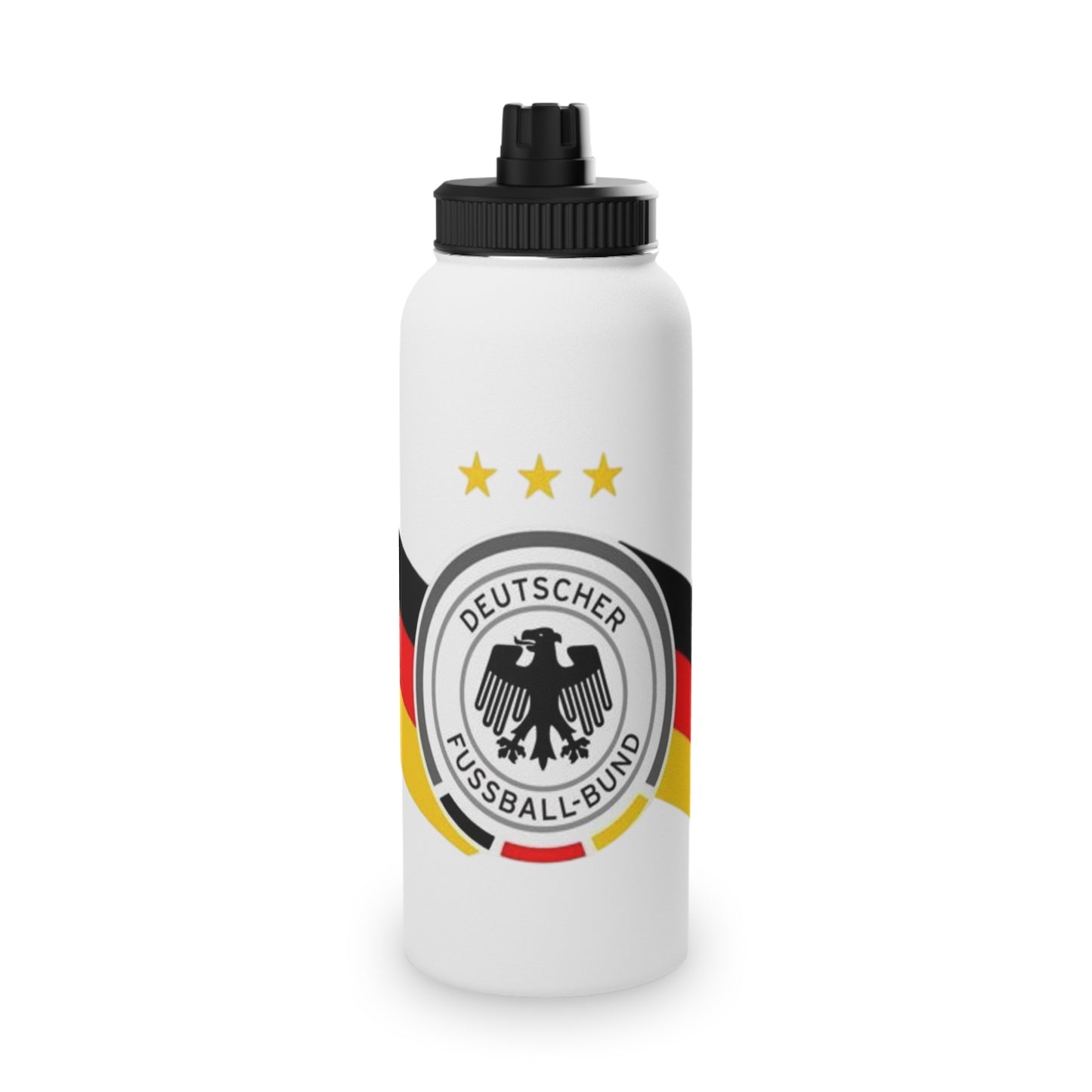 Germany Soccer Water Bottle — Deutscher Fußball-Bund Sports Stainless Bottle