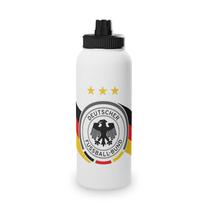 Germany Soccer Water Bottle — Deutscher Fußball-Bund Sports Stainless Bottle