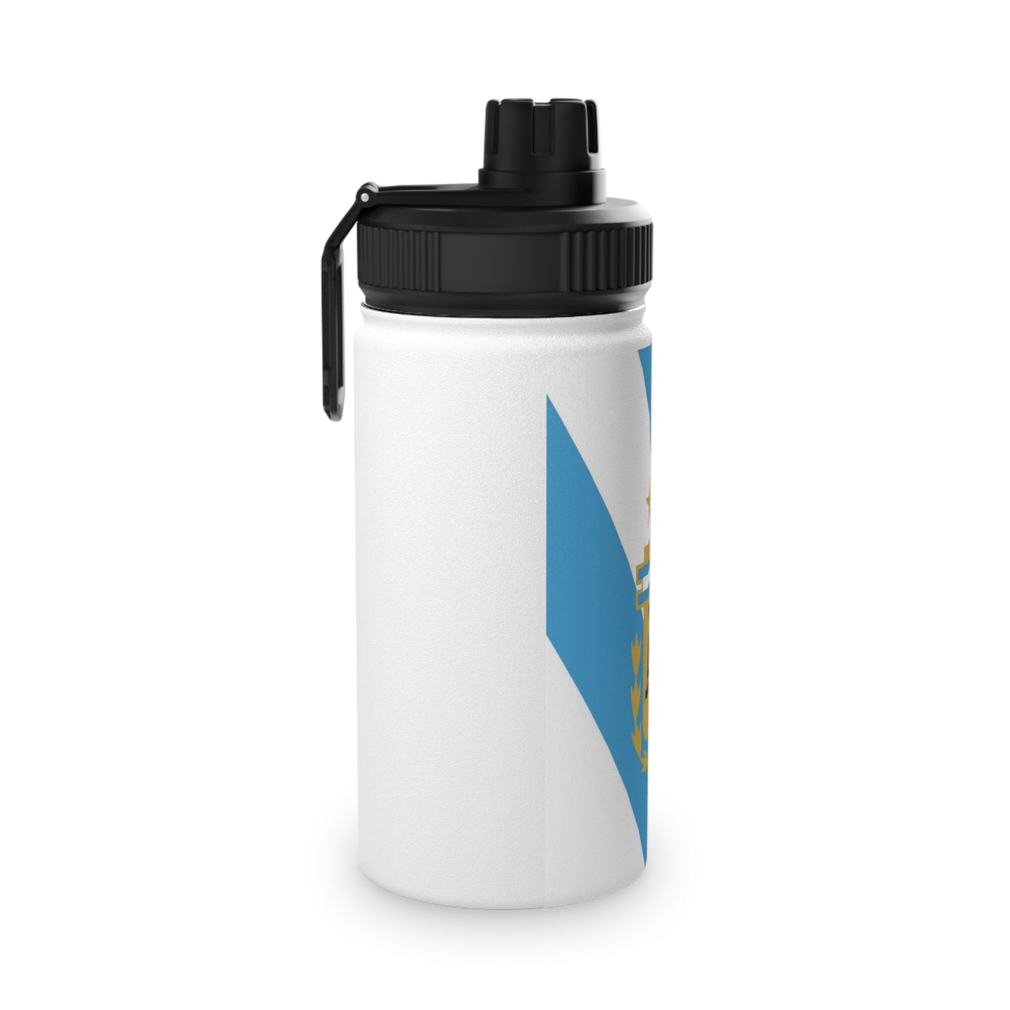 Argentina Crest Blue Stripe Water Bottle Collection