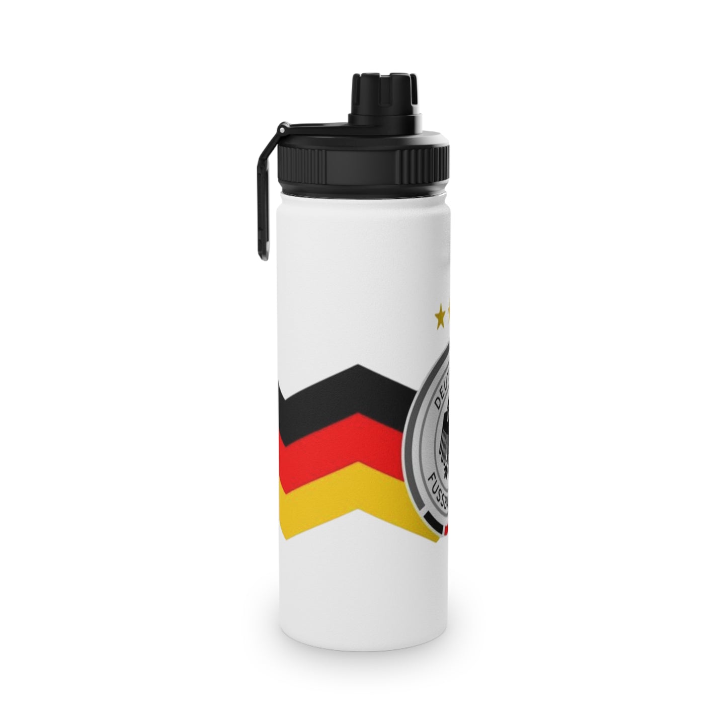 Germany Soccer Water Bottle — Deutscher Fußball-Bund Sports Stainless Bottle