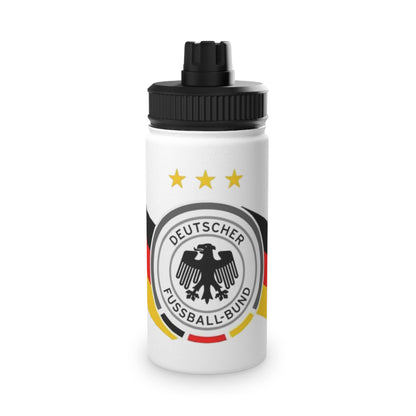 Germany Soccer Water Bottle — Deutscher Fußball-Bund Sports Stainless Bottle