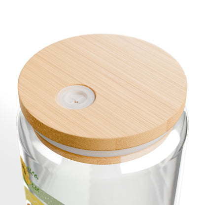 Bring your own sunshing- Sipper style clear glassware