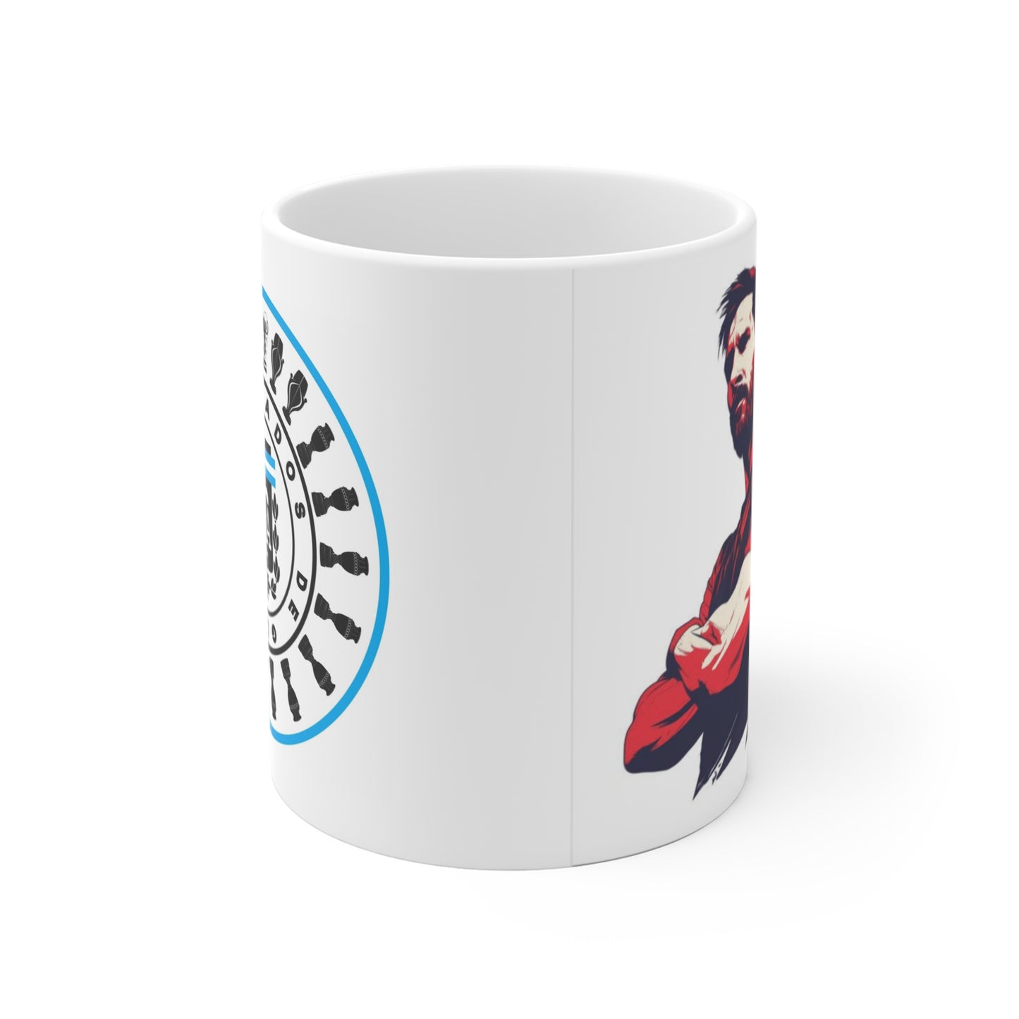 Mug — Argentina Football Crest Coffee Cup (AFA Inspired)