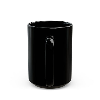 Fantasy Portal Black Mug – Enchanted Forest Moonlit Scene (11oz, 15oz)