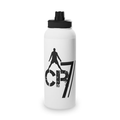 CR7 Soccer Stainless Steel Sports Water Bottle — Cristiano Ronaldo Inspired Football Bottle