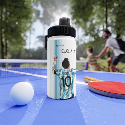 Messi G.O.A.T. Stainless Steel Sports Water Bottle