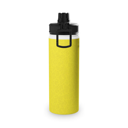 Brasil Soccer Crest Stainless Steel Water Bottle – Sports Lid