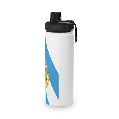 Argentina Crest Blue Stripe Water Bottle Collection