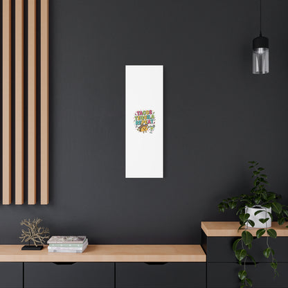 Tacos Tequila Repeat Canvas | Cinco de Mayo party wall art