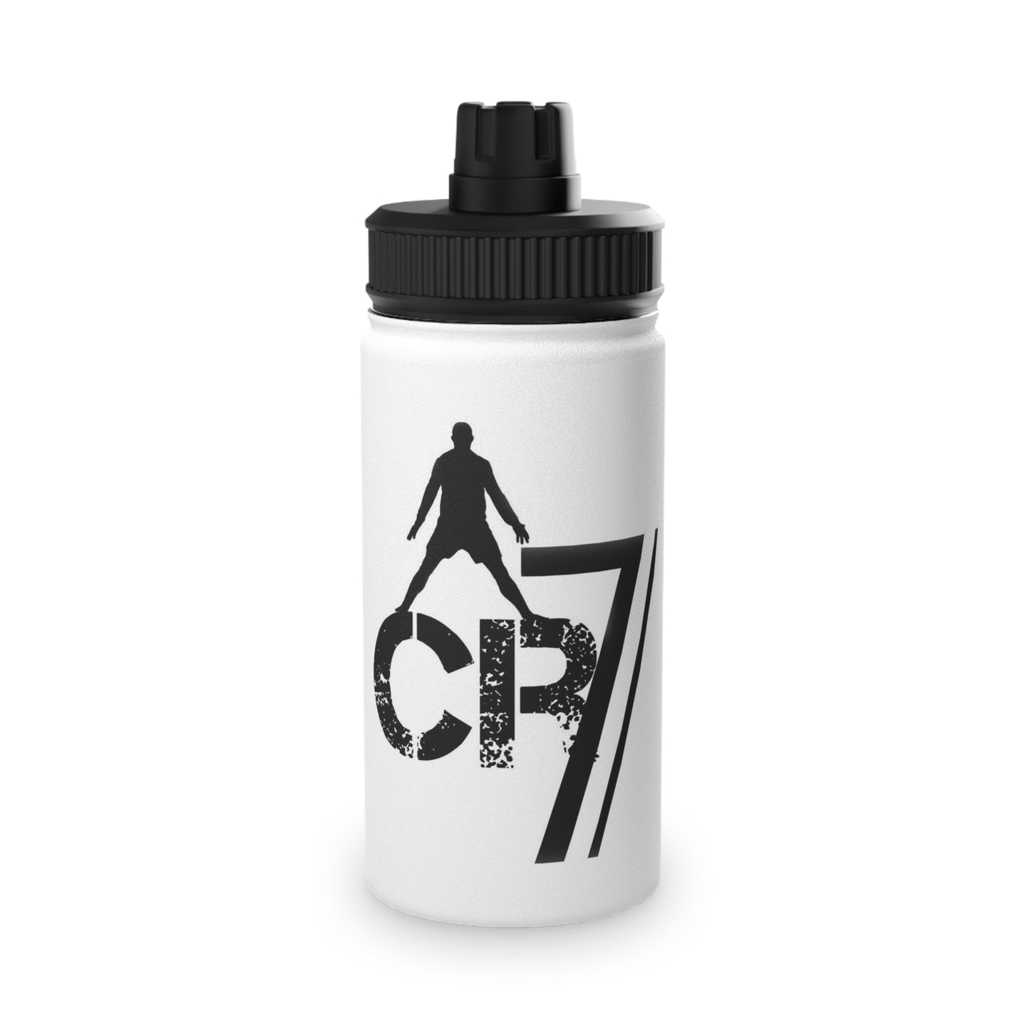 CR7 Soccer Stainless Steel Sports Water Bottle — Cristiano Ronaldo Inspired Football Bottle