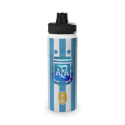 Argentina Soccer Stainless Steel Water Bottle — AFA Crest Sports Bottle