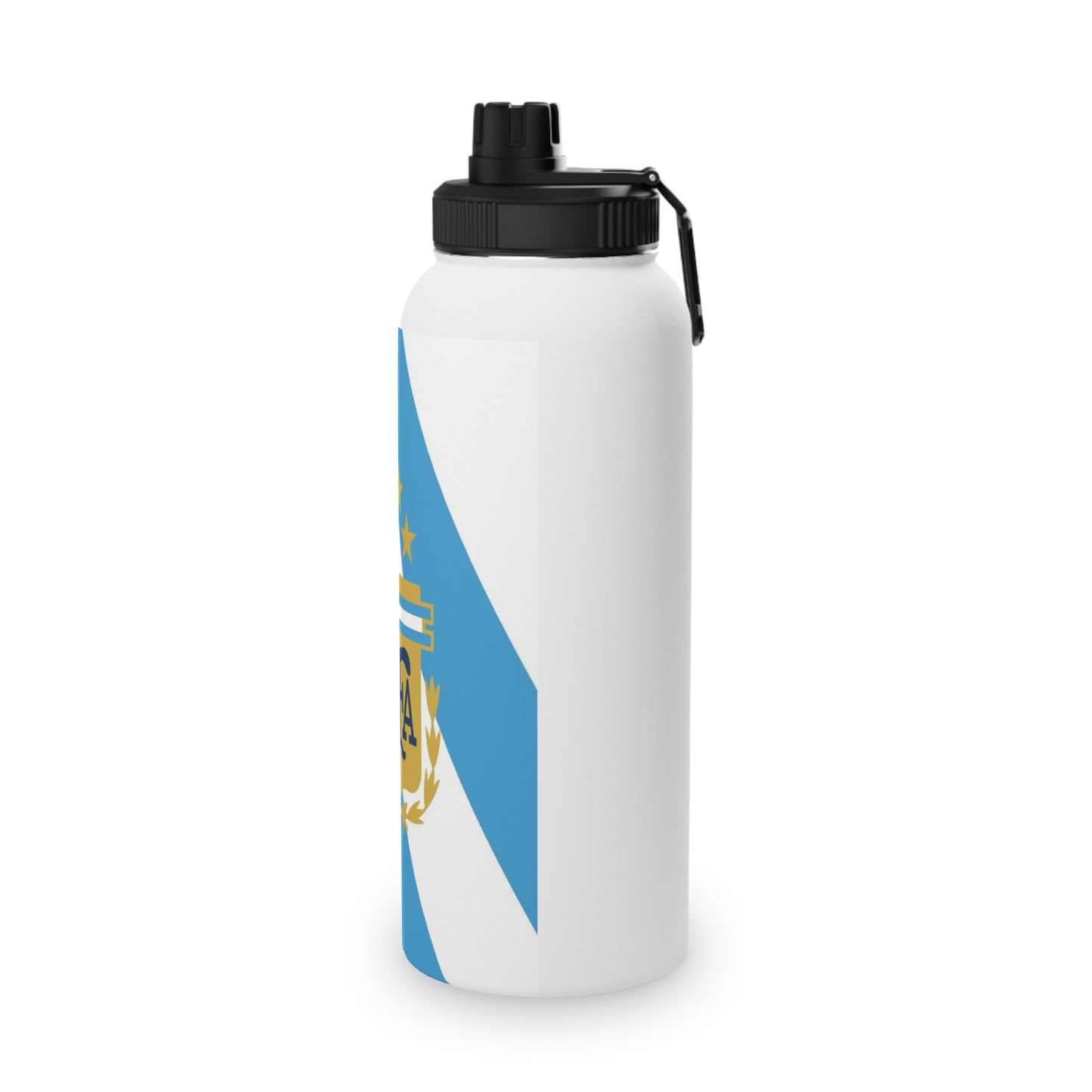 Argentina Crest Blue Stripe Water Bottle Collection