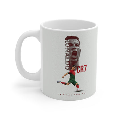 Ronaldo CR7 Ceramic Mug — Soccer Legend 11oz