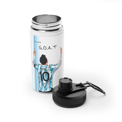 Messi G.O.A.T. Stainless Steel Sports Water Bottle