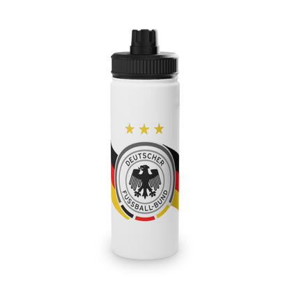 Germany Soccer Water Bottle — Deutscher Fußball-Bund Sports Stainless Bottle